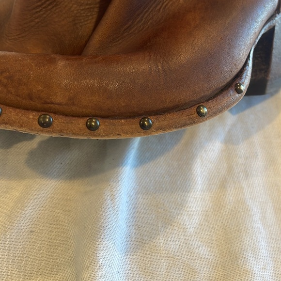 ARIAT Boots Women Size 9B Fenix western studded brown leathers ankle bootie EUC - Picture 7 of 10